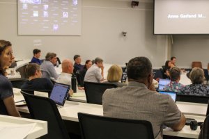 Faculty Senate meeting. Photo by Cat White | The Cavalier Daily